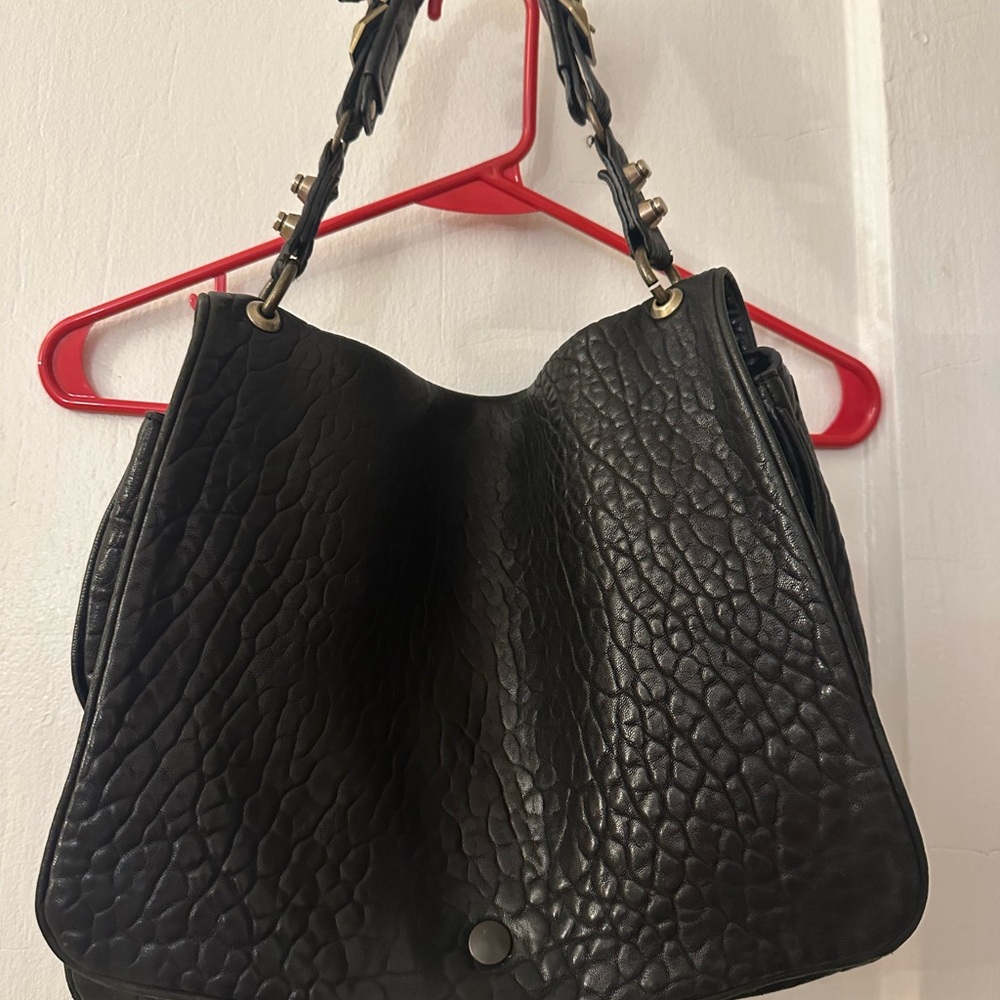 Alexander Wang classic flap shoulder bag with closure.